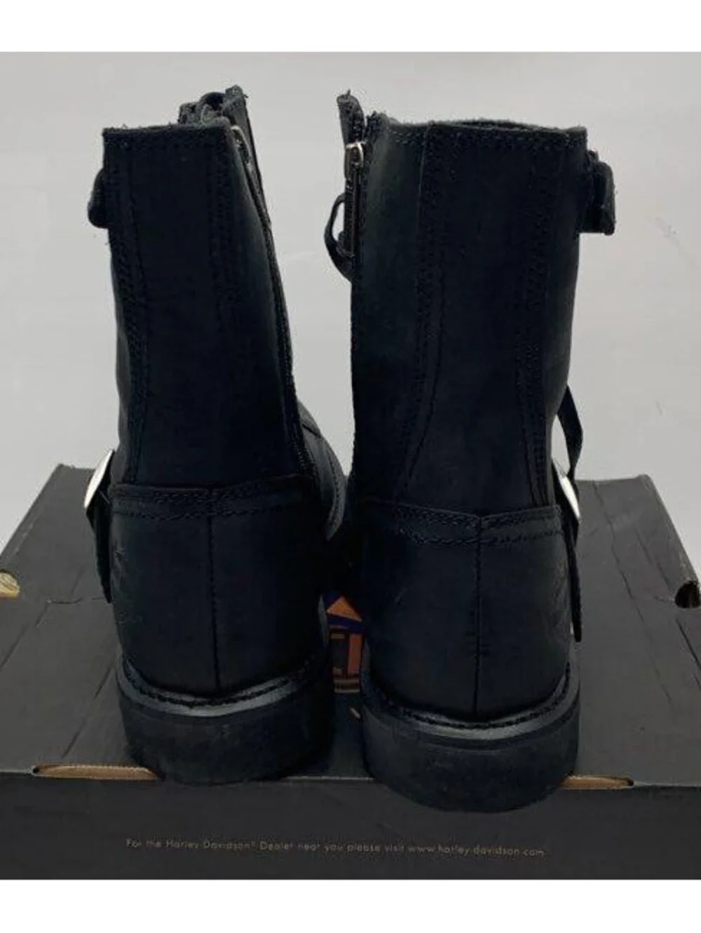 Harley-Davidson Mens Ranger Leather Motorcycle Boots Biker Riding New w/Box 12